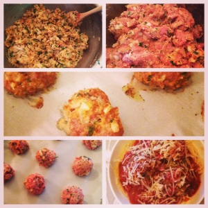 These meatballs are worth the effort.  You can always freeze the extras!