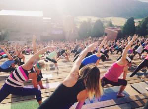 I cannot wait for Yoga on the Rocks - watching the sun rise over Red Rocks while doing yoga, yes please!