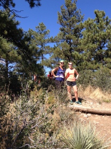 My hiking buddies, Kaitlin and Christie!