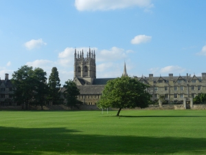 View from Christ Church Meadow.
