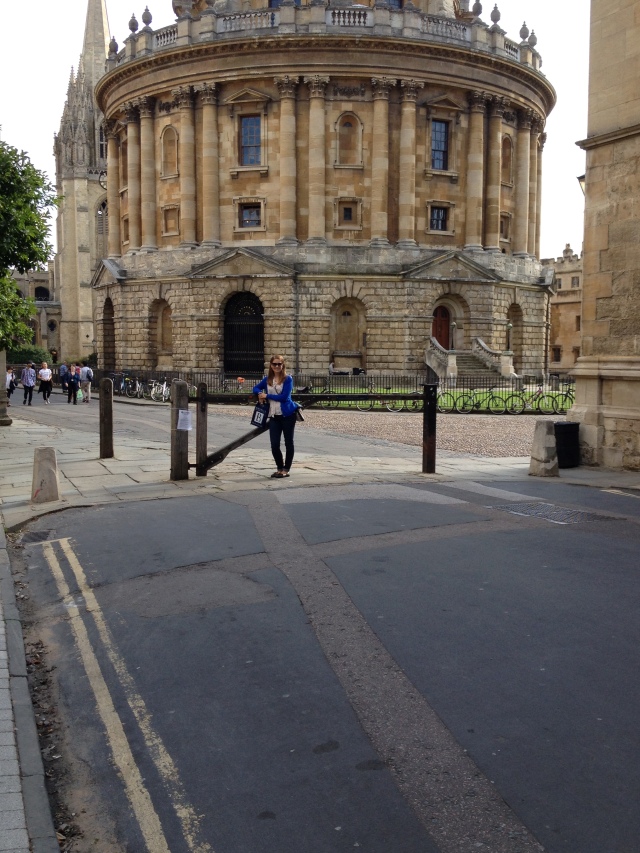 Loving the  Radcliffe Camera architecture and ambiance.  Soak up the smart!